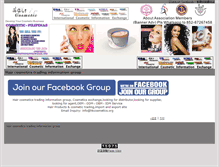 Tablet Screenshot of haircosmetic.com